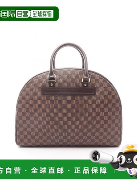 日本直邮中古LV路易威登女包B级9新Handbag手包涂层/防水帆布手提