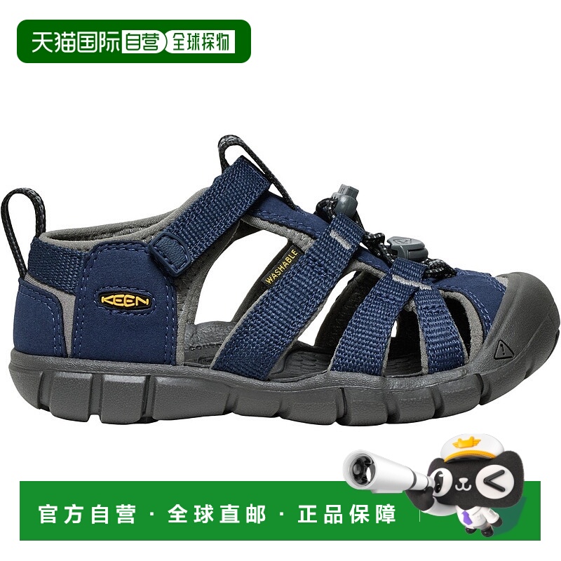 日本直邮KEEN CHILDREN SEACAMP II CNX运动拖鞋凉鞋