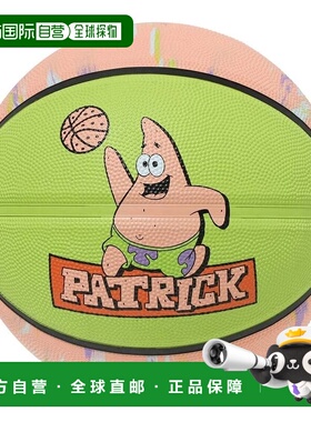 日本直邮SPALDING 帕特里克星大理石橡胶6号篮球 85183J [粉色]