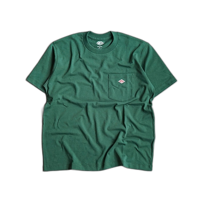 日本直邮DANTON POCKET T-SHIRT 男士短袖T恤 纯色[DT-C0198TCB]