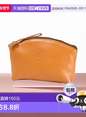 日本直邮IL BISONTE 女士休闲百搭手拿包SCA014 PV0005