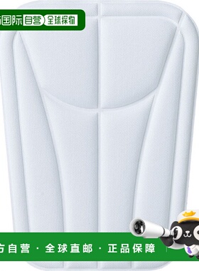 日本直邮ZETT-Zett棒球冲击吸收膝盖PA110K的滑动垫：白色Zett新