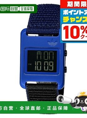 日本直邮阿迪达斯 RETRO POP DIGITAL 男士女士手表 AOST23066