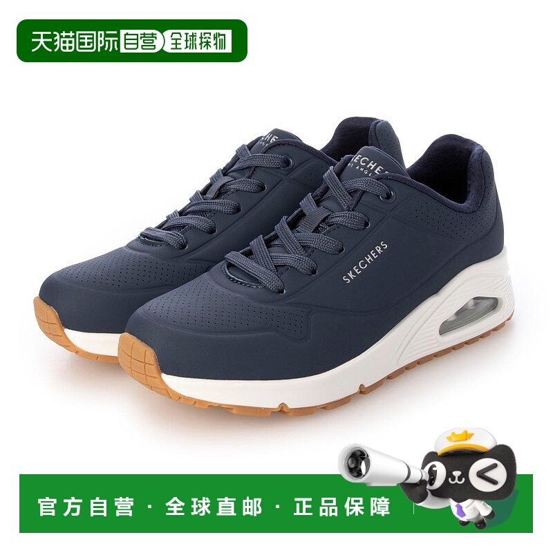 日本直邮SKECHERS 女士Uno-Stand on Air厚底气垫运动鞋 [SK693BW