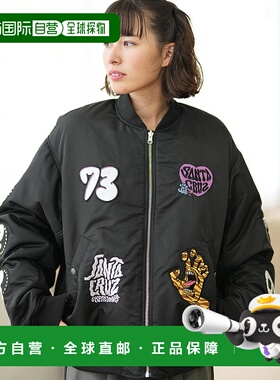 1h可退 日本直邮SANTACRUZ 女士可翻转穿着MA-1夹克 502243132