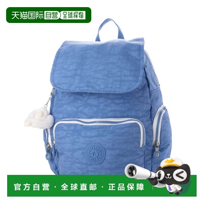 日本直邮Kipling CITY ZIP S 背包 Cocktail Blue双肩包小包