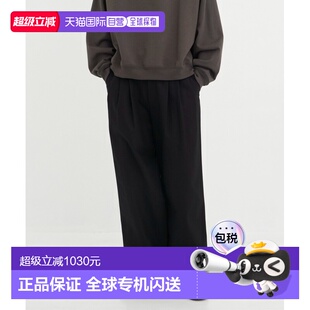 1h可退 日本直邮MARKAWARE 男装 三褶宽松西裤 高腰直筒设计 2655