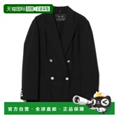 日本直邮ROOM 四粒扣垂感西装 NO.8 1h可退 BLACK 女士 外套 64160