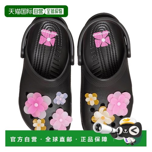 日本直邮CROCS卡骆驰男女同款厚底洞洞鞋211769-001