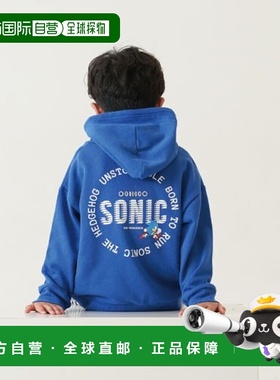 1h可退 日本直邮and D. petit main 儿童 Sonic联名宽松版型潮酷