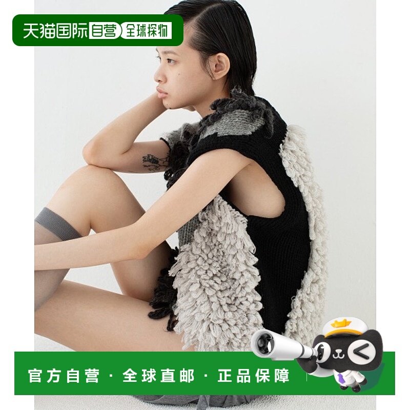 1h可退 日本直邮LEINWANDE 女装 半高领插肩袖针织背心 022503051