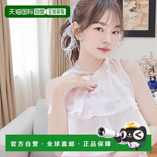 日本直邮日潮 michellmacaron花卉荷叶边迷你连衣裙SFP0307C