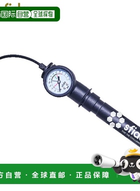 日本直邮Sfida SH22O03 足球手动气筒带压力表适用于足球和运动器