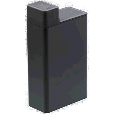 【日本直邮】山崎实业液体替换分装瓶W5.5XD11XH20cm黑色 3588