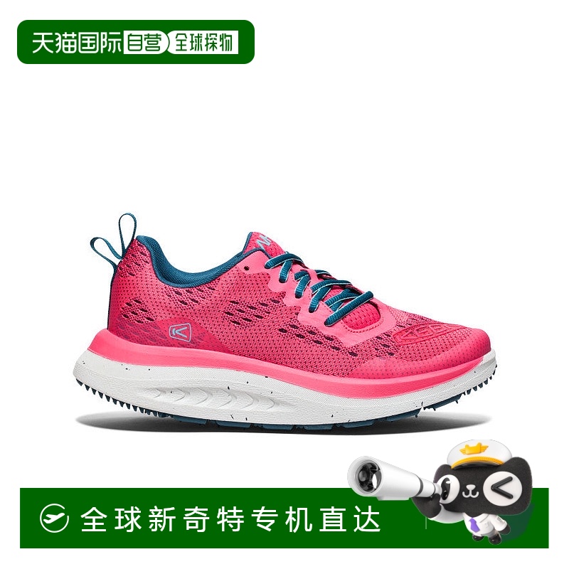 日本直邮KEEN WK400 舒适简约 防滑耐磨 低帮 生活休闲鞋 女款 粉