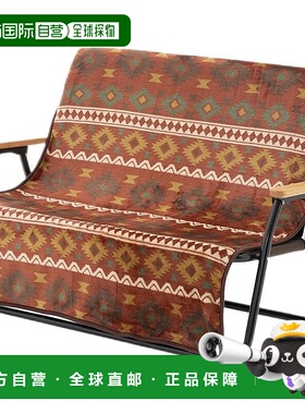 【日本直邮】LOGOS 蟒蛇绒双人椅套（红色）73391011户外