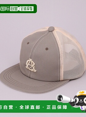 1h可退 日本直邮CA4LA 男女同款 可水洗立体刺绣网眼帽 ZKN02604