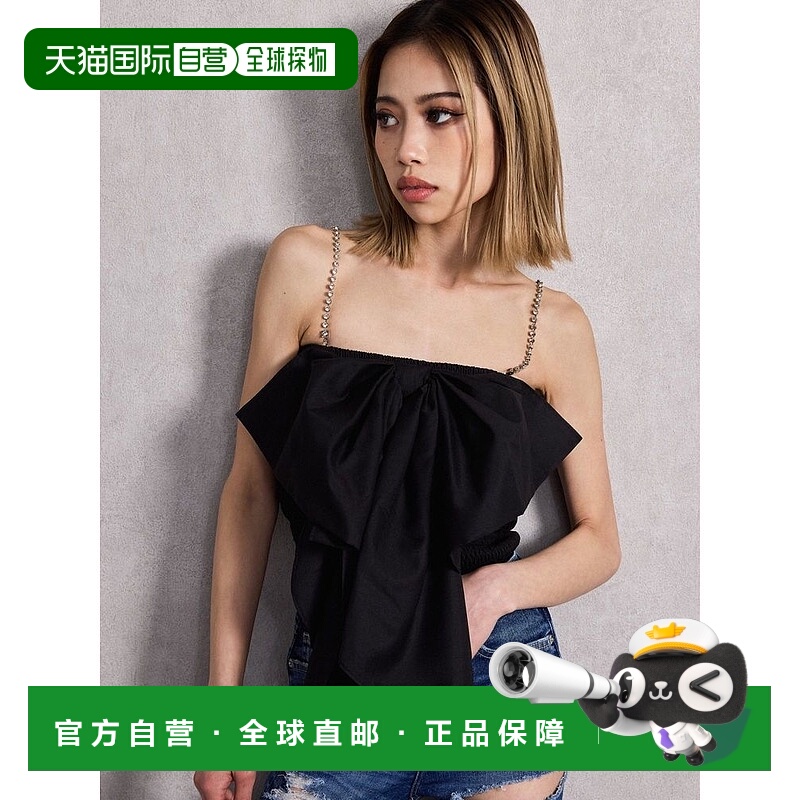 1h可退 日本直邮GYDA 女装 2WAY设计蝴蝶结装饰女士衬衫 07253044