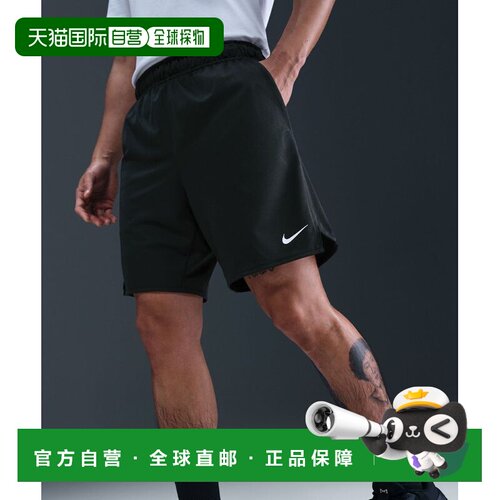 日本直邮Nike DRI-FIT TOTALITY 纯色松紧五分侧口袋宽松运动短裤