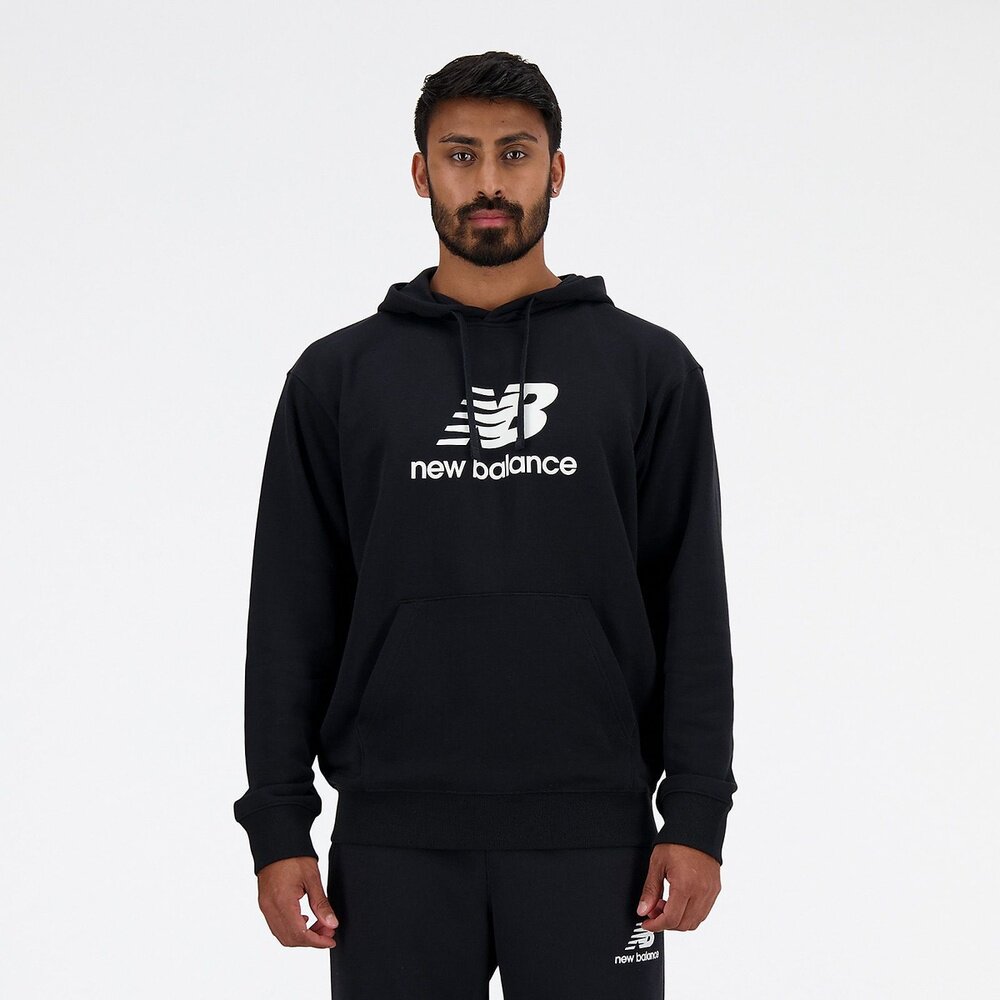 日本直邮Sport Essentials 堆叠标志连帽运动衫卫衣