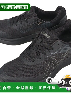 日本直邮ASICS 运动鞋 KNEESUP M012 黑色/金属灰色 1241A012 001