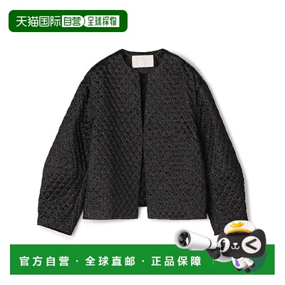 1h可退 日本直邮BALLSEY 女装 亮片提花 背部荷叶边轻盈夹克 1107