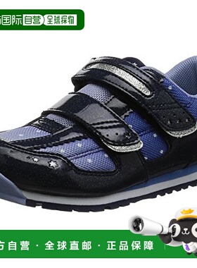 【日本直邮】Mizuno美津浓 Bead Kirara 3 旧款童鞋 蓝银 16cm