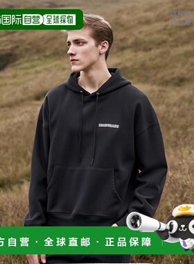 1h可退 日本直邮READYMADE 男女宽松版连帽卫衣 男女同款 RECOBK0