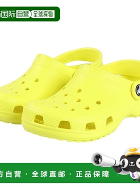 日本直邮crocs-鳄鱼（儿童）初级凉鞋经典crog酸性黄色206991-76m