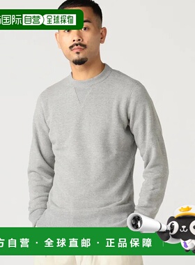 1h可退 日本直邮LOOPWHEELER × BEAMS PLUS 男士运动圆领卫衣 纯