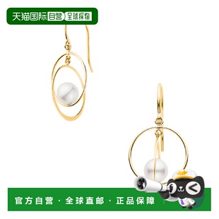 日本直邮VENDOME AOYAMA K10黄金Akoya珍珠耳钉耳环 AJVA2306__PA