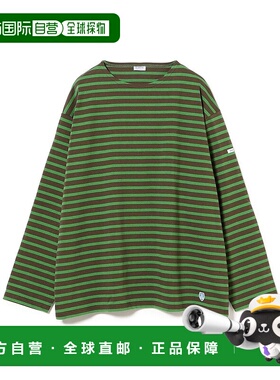 1h可退 日本直邮ORCIVAL 男装 宽松巴斯克T恤 棉 法式经典 111411