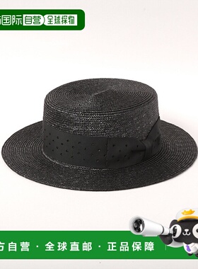 1h可退 日本直邮CA4LA 男女同款麦穗编织遮阳帽 TAM02680