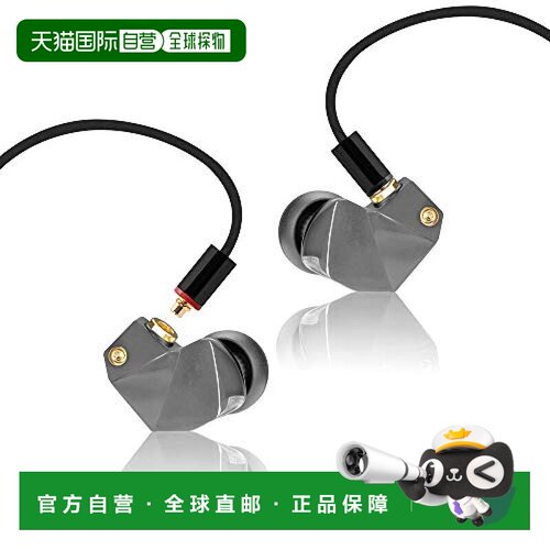 【日本直邮】final 卡纳尔式有线耳机B2 枪色 FI B2BSSD