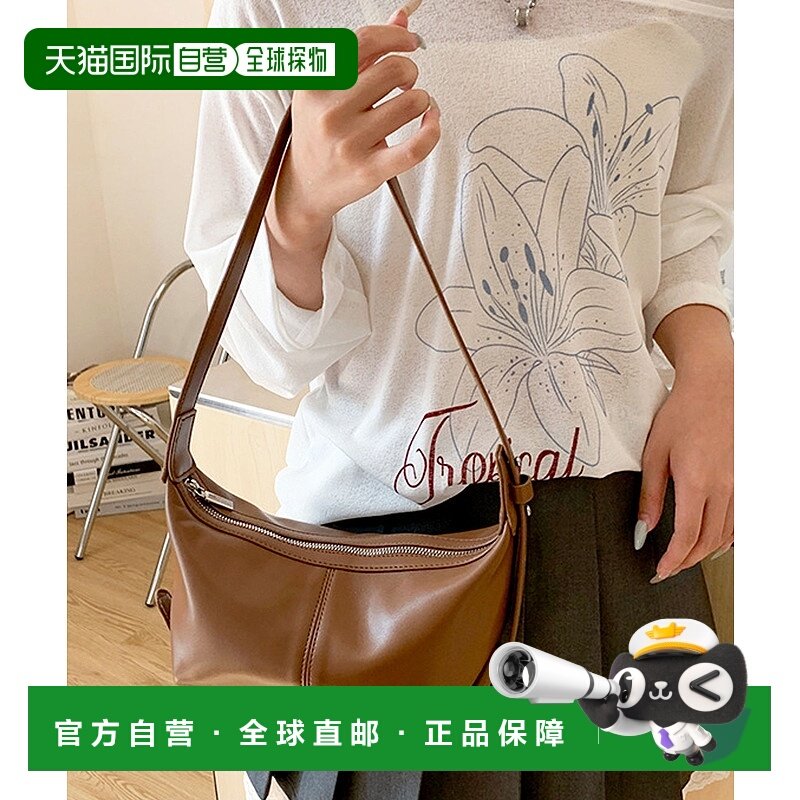 1h可退 日本直邮florist男女同款2WAY仿皮圆筒肩背包 手提斜挎设