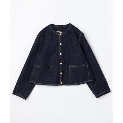 1h可退 日本直邮Traditional Weatherwear女装A字型纯棉牛仔夹克