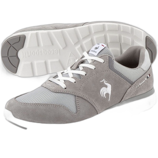 日本直邮Le coq sportif LA SEINE II WIDE 灰白色休闲鞋 QL3VJC0