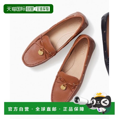 日本直邮Ralph Lauren 拉夫劳伦 R09H WYLIE 平底鞋 棕褐色