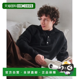 宽松半拉链针织POLO衫 1h可退 男女同款 CLUB 125 日本直邮MAISON