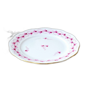 日本直邮Herend 赫伦德 Parsley Pink PEP 盘 19cm 517盘子