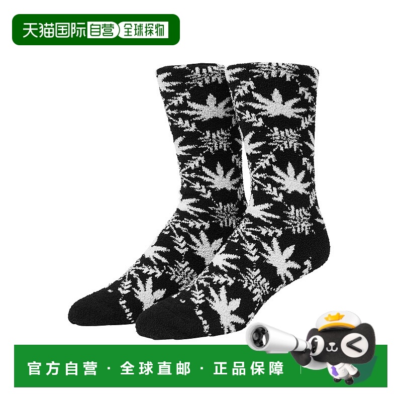 1h可退 日本直邮HUF 男女同款 Arctic Plantlife 起绒袜子 花卉图