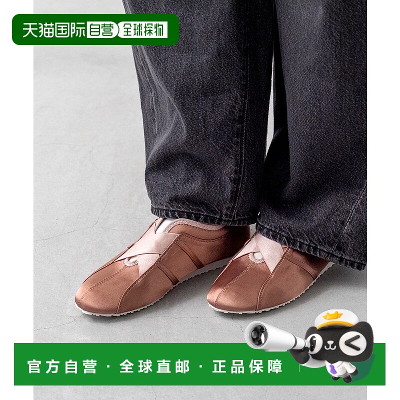 日本直邮Menue 交叉腰带芭蕾运动鞋 ME8623BW003060