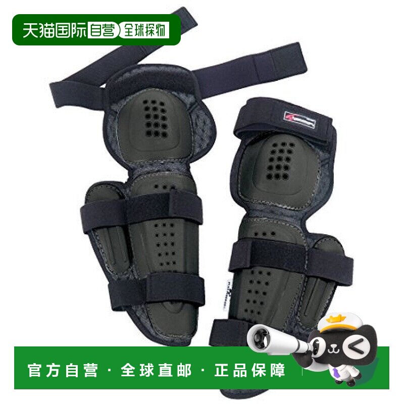 【日本直邮】KOMINE摩托车配件护膝骑士护具黑色不分尺寸SK-60825