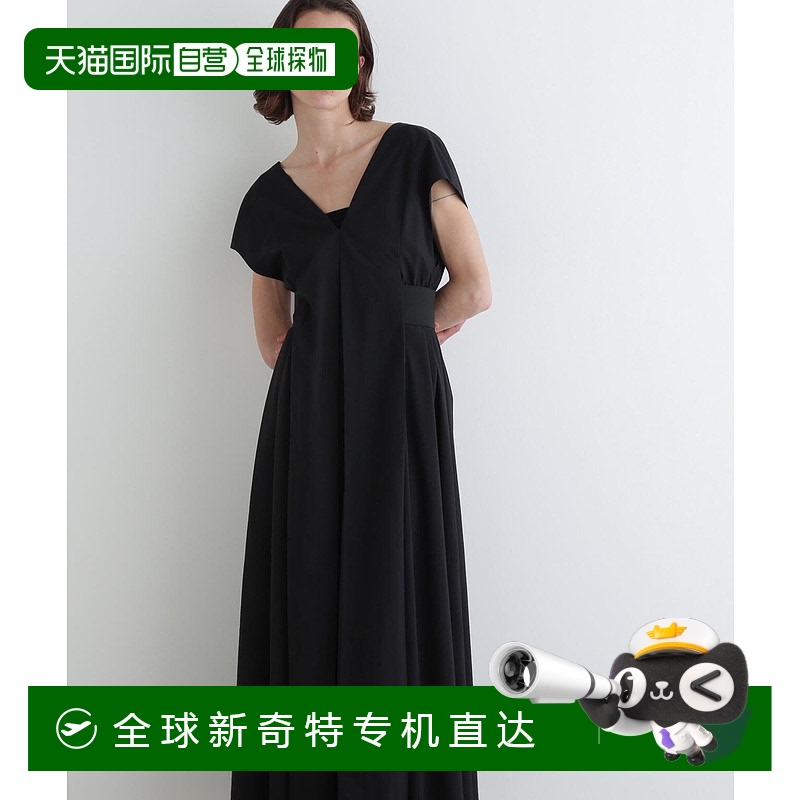 1h可退 日本直邮LE PHIL女装高腰束带长款V领连衣裙 5345240708