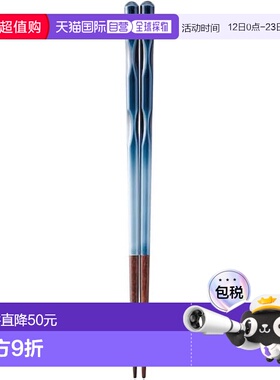 【日本直邮】Kawai FIT 筷子 蓝色 尺寸：约21cm 119205卡瓦依