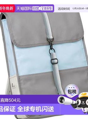 日本直邮LUCENT 网球背包 银灰色 XLB3664 背包包 可存放球拍 LUC