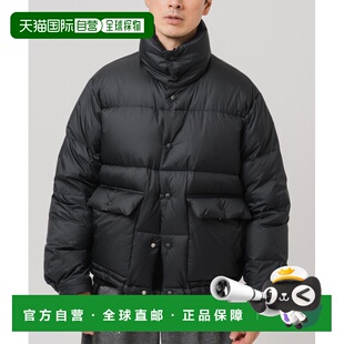 轻量防风羽绒夹克 男女同款 高领抽绳设 日本直邮EDIFICE 1h可退