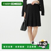 333j 日本直邮Celine 38no 女士 rj02v 圣日耳曼褶裥半身裙 黑色