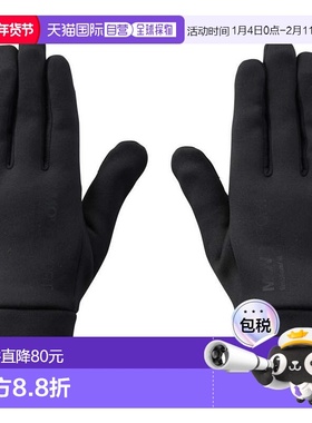 日本直邮DESCENTE-Descente（男士）手套轻弹力场手套ST4FGV50U B