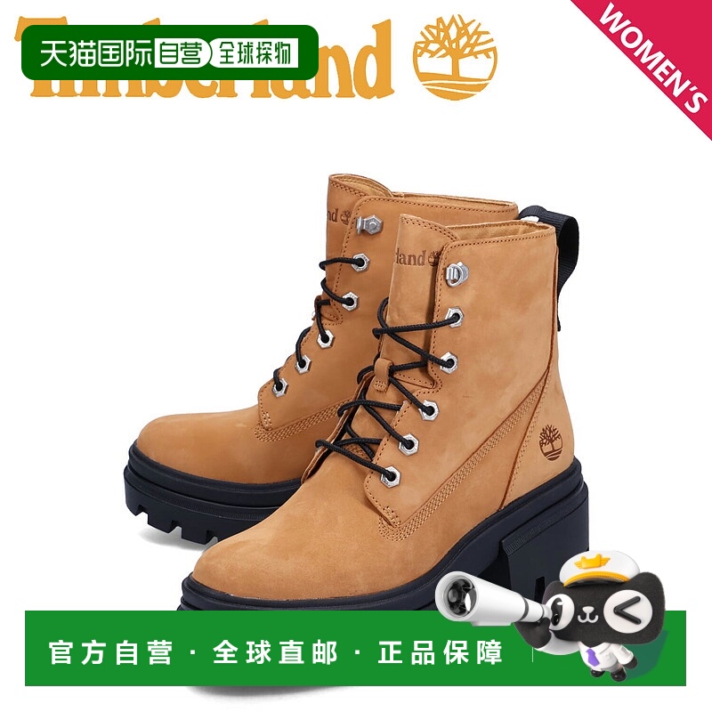 日本直邮Timberland 靴子 Everly 六英寸系带女士 EVERLEIGH 6 英